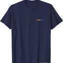 Tiny Rainbow Hearts Subtle Pride Month Flag LGBT Gay Rights T-Shirt XL