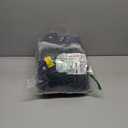 Qubjus Stretch Chair Covers with Skirt, Chair Cover for Dining Room 6 Pack Durable Wrinkle-Free Easy Fit Universal Chair Slipcovers, Dark Grey