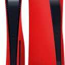 Joso Faceplate for PS5 Disc Edition, Anti-Scratch Dustproof Case Replacement, Cover Skin Fit for PS5 Console (CD-ROM), Plates for PS5 Accessories, Easy Installation - Red | Disc | 2020