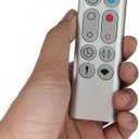Replacement Remote Control Compatible for Dyson Pure Hot+Cool Fan Purifying Heater HP00 HP01, Part NO.967197-13 (Sliver)