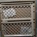 Toddleroo by North States - Supergate Ergo Baby Gate: Plastic Baby Gate for Stairs & Doorways - Adjustable Indoor Safety Gate - Made in USA - 26 to 42 Inches Wide - 26 Inches Tall - Sand