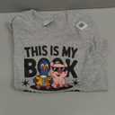 This is My Book Character Costume Penguin Pig T-Shirt (Slate Gray, XS)