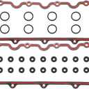 VS50691R Powerstroke Diesel Valve Cover Gasket Set Compatible with Ford Vehicle 2003-2010 F250 F350 F450 F550 E350 E450 Excursion 6.0L V8 Diesel Turbo, Replace#3C3Z6584BA, 3C3Z6584AA