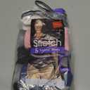 Hanes Women's Brief Underwear, Stretch Brief Panties for Women, Tag-free Underwear, 5-Pack (12, White/Grey/Blue/Pink/Black)