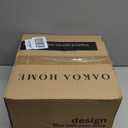 OAKOA Concrete Fruit Bowl for Kitchen Counter - Large Decorative Bowls for Home Decor - Modern Key Bowl for Entryway Table - Pedestal Bowl for Keys (Gray)