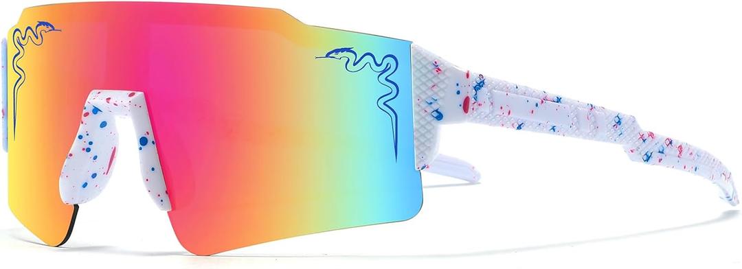 1/2/3 pcs Youth Baseball Glasses Boys Girls UV400 Kids Teen Softball Sunglasses Child Young Men Women Bike Football Eyewear - NY3