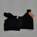 FeelinGirl Post Surgery Compression Bra for Women's Front Closure Bra with Adjustable Straps Wirefree Bra S