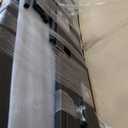 Bellemave Metal Twin XL Size Loft Bed with Desk and Wardrobe, Heavy Duty Loft Bed Frame with Storage Stairs, LED Lights and Charging Station for Kids, Teens, Adults, Space Saving, Black