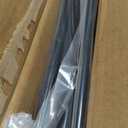 Dog Gate Indoor,18"-45" Adjustable Extra Wide Metal Short Dog Gate to Step Over, 10" Tall Small Pet Gate with 3 Extension Kits, Pressure Mounted for Doorways & Stairs Black