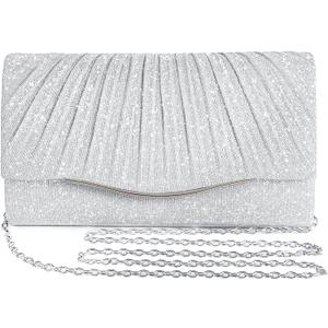 Geelyda Evening Bags Clutch Purses for Women Formal Dressy, Shoulder Bag for Wedding Cocktail Prom Party