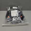 Dog Raincoat Waterproof , Reflective Adjustable Rain Jacket with Leash Hole, Convertible Hood/Collar Rain Coat for Dogs Poncho Breathable Lightweight (Black, XL)