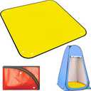 39.5" Camp Shower Tent Bottom Mat, Non Slip Changing Tent Bottom Pad, Removable Outdoor Shower Tent Floor Mat, Portable Pop up Privacy Tent Damp Pad, Tent Not Included