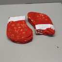 CCINEE 24PCS Christmas Stockings Decoration Snowflakes Stocking Red Fannel Faux Fur Xmas Stockings for Home Decor Fireplace