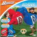BANZAI Kids Inflatable Mega Boxing Gloves, Red Blue