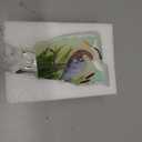 Bits and Pieces Blue Heron Night Light - Bathroom Night Lights Plug into Wall - Artistic Marsh Scene Bathroom Decor Home Decor, Soft Glow Bird Nightlight Bedroom - Rocker On/Off Switch