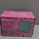 QPOU Weaving Loom Kit for Girls - Creative Toy Gift for Kids Ages 6-8 8-12, DIY Craft Kit to Make Potholders and Bracelets, Arts and Crafts Knitting Set for Beginners