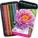 Prismacolor Premier Colored Pencils Soft Core Botanical Garden Set Adult Coloring 12 Count