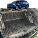 for 2019-2025 Cadillac XT4 Trunk Mat and Rear Backrest Mat Cargo Liners All Weather Anti-Slip