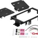 Kojem Double Din Stereo Radio Install Dash Kit, Wire Harness, and Antenna Compatible with Select 1994-2012 Buick Chevy GMC