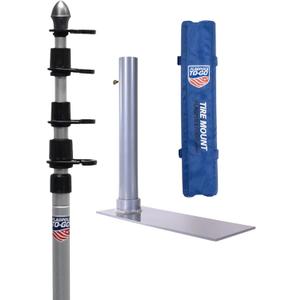 Ultimate Tailgate Kit with Portable Flagpole and Tire Mount