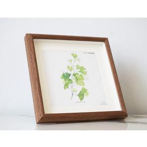 9x9 Wooden Picture Frame with 7x7 mat, 9x9 Square Picture Frame with Glass, For Wall and Desktop Display, Wood Photo Frame
