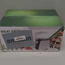 Oaomi 3200W Max Electric Meat Grinder & Sausage Stuffer - Mincer Machine with Tool 2 Blade And 3 Plates, 3 Tubes & Kubbe Kit Tool for Home Kitchen Use (Orange)