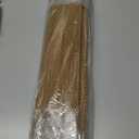 LazBlinds No Drill Bamboo Roman Shades, 23" W x 48" H, Star-Brown
