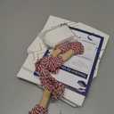 24 PCS Christmas Cookie Boxes for Gift Giving, 9x6x3 Golden Star Christmas Treat Boxes with Window, Auto-Up Holiday Cookie Boxes,Baking Goods Packaging Box for Desserts, Mini Cake, Donuts