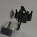 Self-Locking Gate Latch Heavy Duty Post Mount Automatic Gravity Lever Wood/PVC Fence Gate Lock with Fasteners Hardware,for Secure Pool |Yard | Garden, Steel,Black