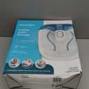 Homedics Bubble Mate Foot Spa, Toe Touch Controlled Foot Bath with Invigorating Bubbles and Splash Proof, Raised Massage nodes and Removable Pumice Stone