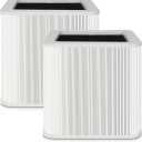 2 PACK 211+ Replacement Filter Compatible with Blueair Blue Pure 211+ Air Cleaner Purifier, H13 True Hepa and Activated Carbon Replacement Filter