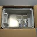 2PACK Stainless Steel Litter Box, XL Cat Litter Box with Lid for Big Cat, Extra Large Metal Litter Boxes with High Side, Non-Stick, Odor-Resistant, Anti-Urine Leakage, Includes Mat & Scoop