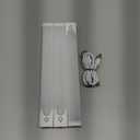 Under Cabinet Lighting 8 Inches Rechargeable Motion Sensor Light Indoor, 3 Color Dimmable Closet Light Battery Operated, USB Stick on LED Magnetic Under Counter Lights for Kitchen Stair, 3 Packs