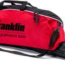 Franklin Sports Youth Baseball + Softball Bat Bag - Boys + Girls Tee Ball, Softball + Baseball Bag for Kids (One Size, Red)