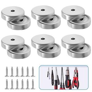 Magnet Strong Neodymium Magnets Small 20 x 5mm Rare Earth Magnets Round Countersunk Hole for Whiteboards Refrigerator Home Kitchen Workplace 25 Lbs Holding Force