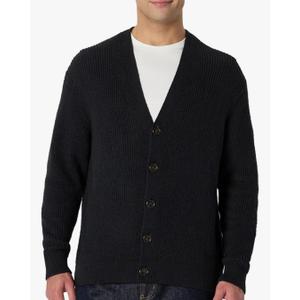 Amazon Essentials (Demi's Pick) Men's Relaxed-Fit Cotton Blend Cardigan L Black
