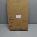 3 Pack Serving Tray with Handles, Stackable Reusable Trays for Serving Food, Plastic Serving Platters for Party, Charcuterie, Fruit, Appetizer, Cream Gold