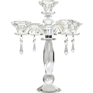 Amlong Crystal 5-Arm Crystal Candelabra