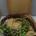 Zeyune 10 Pcs Artificial Branches with Green Buds 40" Evergreen Faux Plastic Plant Stem Picks Sprigs for Vase DIY Home Office Wedding Party Indoor and Outdoor Spring Decor, No Vase (Regular Style)