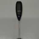 Chefman Handheld Electric Milk Frother Create Foam for Coffee, Cappuccinos, & Lattes, Mix Matcha & Protein Powder, Cordless & Compact, Stainless Steel Wand, Battery Operated 