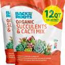 Back to The Roots 100% Organic Succulent & Cacti Mix (Value 12 Quart) | Made in The USA