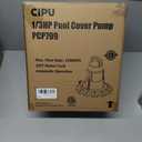 CIPU 1/3HP Pool Cover Drain Water Pump with Automatic Sensor Switch 2520GPH High Flow Submersible Sump Pump with 25FT Power Cord Easy to Use for Pool Covers Ponds Rain Barrels Basements