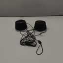 Sanyun SW102 Computer Speakers, 5Wx2, Deep Bass in Small Body, Stereo 2.0 USB Powered 3.5mm Aux Multimedia Speakers, Built-in Bottom Bass Radiators, PC Laptop Desktop Speakers, Black