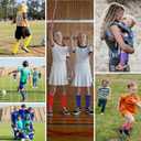 Century Star Kids Soccer Socks Striped Cotton Atheleticl Baseball Softbal Socks Toddler Youth Knee High Sock for Boys Girls (6-9 Years, Solid Rose & Solid Rose)