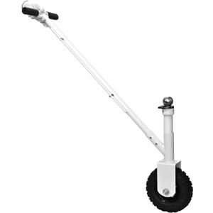 Trailer Dolly with Off-Road Wheels, Heavy-Duty 3500 lbs Capacity, 50mm Custom Hitch Ball & Mount  Manual Tow Dolly for RV, Boat, Camper & Utility Trailers