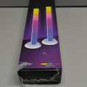 LED Strip Lights,14 Inches Monitor Backlight with Music Sync, 16 Million Colors, APP & Remote Control, USB Powered DJ Light for Party Room TV PC Gaming Desk Decor (White)