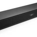 FUNLOGY Sound Bar for Smart TV, 100W 2.1ch Bluetooth 5.0 Soundbar with HDMI ARC, Optical & AUX, Remote Control, for Projector and Gaming, Black