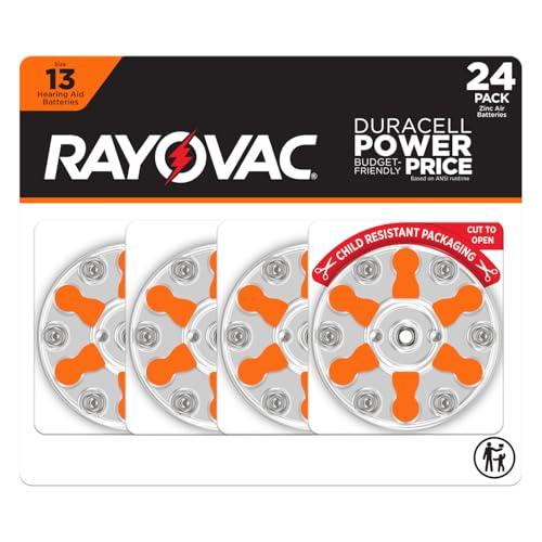 Rayovac Size 13 Hearing Aid Batteries (48 Pack), Size 13 Batteries Rayovac Size 13 Hearing Aid Batteries (48 Pack), Size 13 Batteries