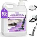 Floor Cleaning Solution- 85 FL OZ-Floor Cleaner for Mopping with Tineco,Deep Cleaning &Deodorizing for Roborock,Compatible with Saros Series,S8/S7 Series,Q Revo/Q Series,iFLOOR Series Wet Dry Vacuum