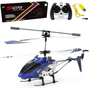 Cheerwing S107/S107G Phantom 3CH 3.5 Channel Mini RC Helicopter with Gyro Blue